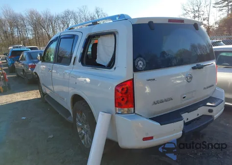 2015 Nissan Armada Platinum из США, поврежденный, VIN 5N1AA0NE3FN620595